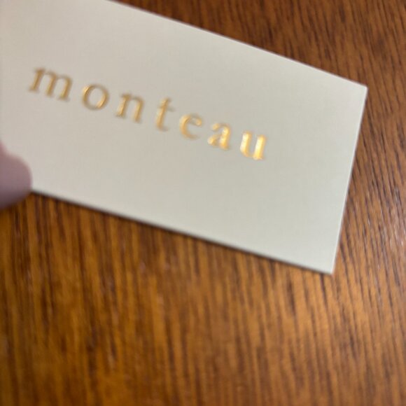 Monteau Los Angeles dress new with tags size medium cream black - Picture 3 of 7